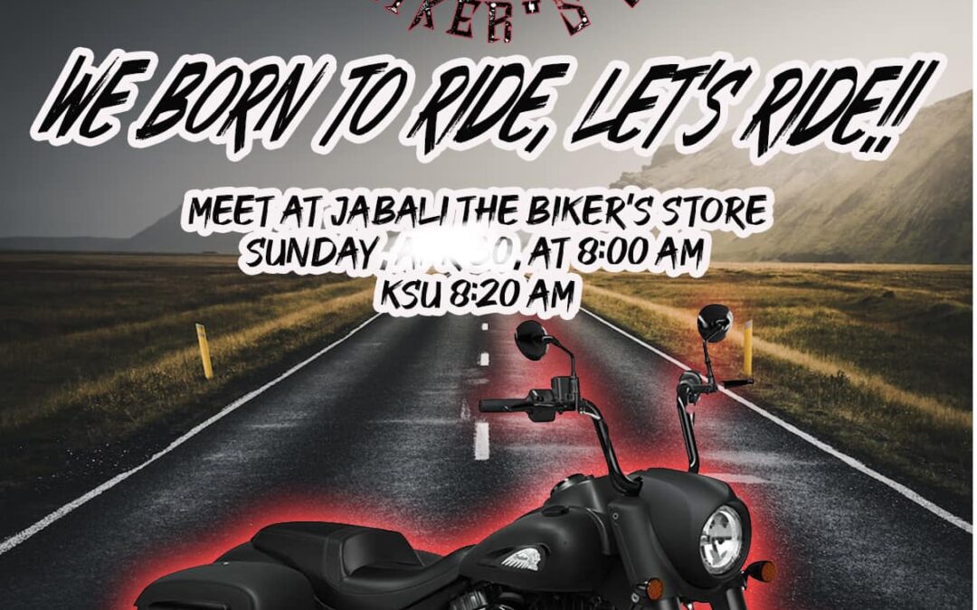 We Born To Ride, Let’s Ride!!