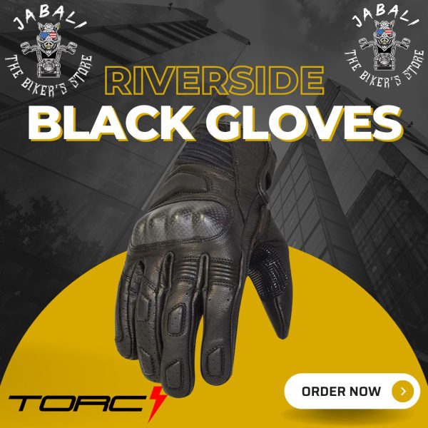 Torc Riverside Black Jabali The Biker Store