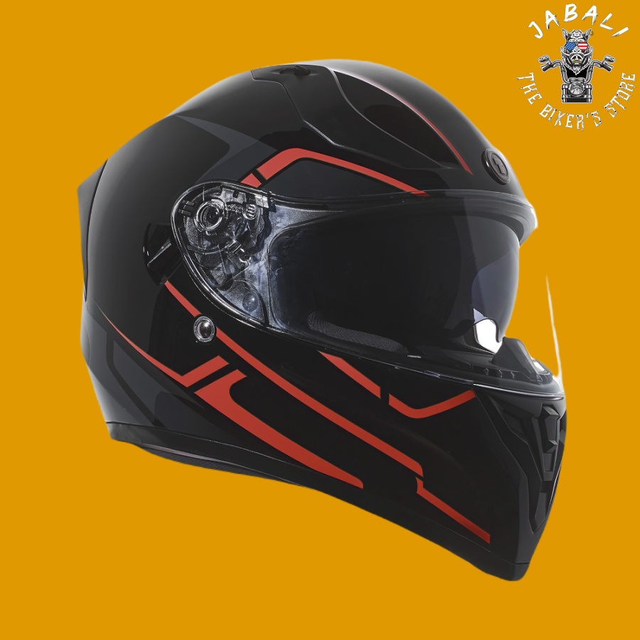 T1505RSRD RushRed Right Visor