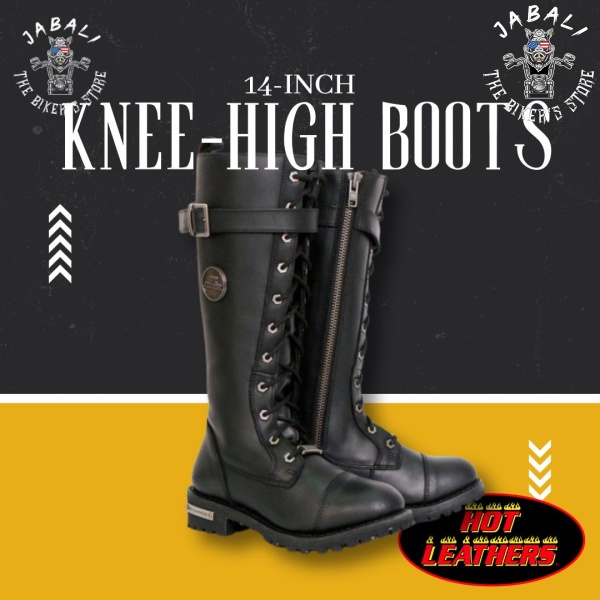 Hot Leathers 14 Inch Knee High Boots